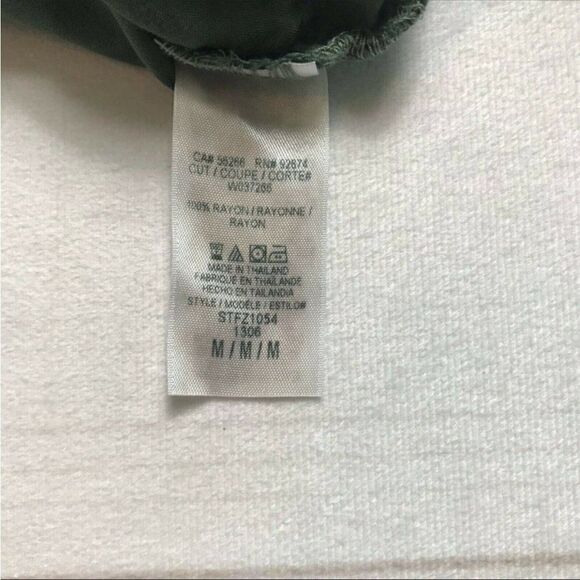 Splendid Women's Camo Print Long Sleeve Blouse Top - Picture 7 of 7